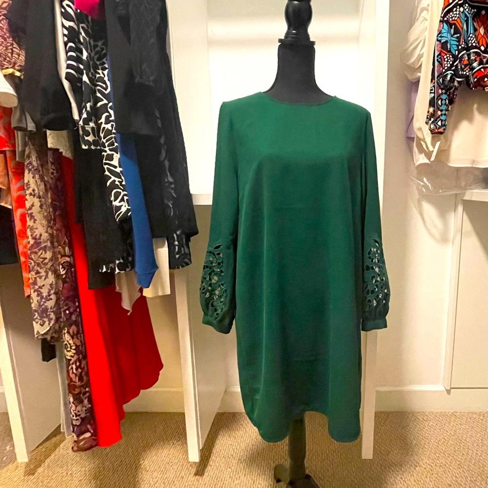Green H&M dress